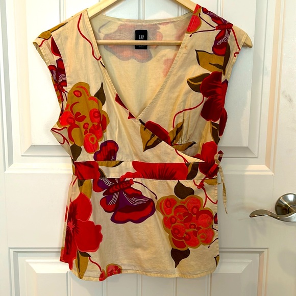 Gap floral top size S - Picture 1 of 4